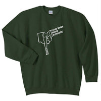 Sudadera con cuello redondo de mezcla pesada ORRRC