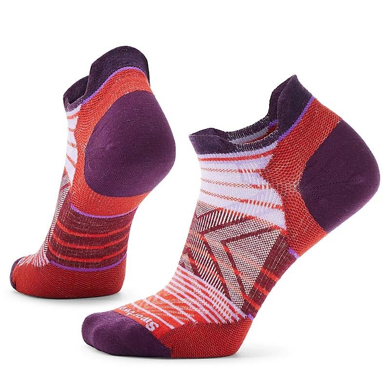Women's Smartwool Run Zero Cushion Stripe Low Ankle Socks