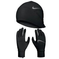 Conjunto esencial de gorro y guantes para mujer