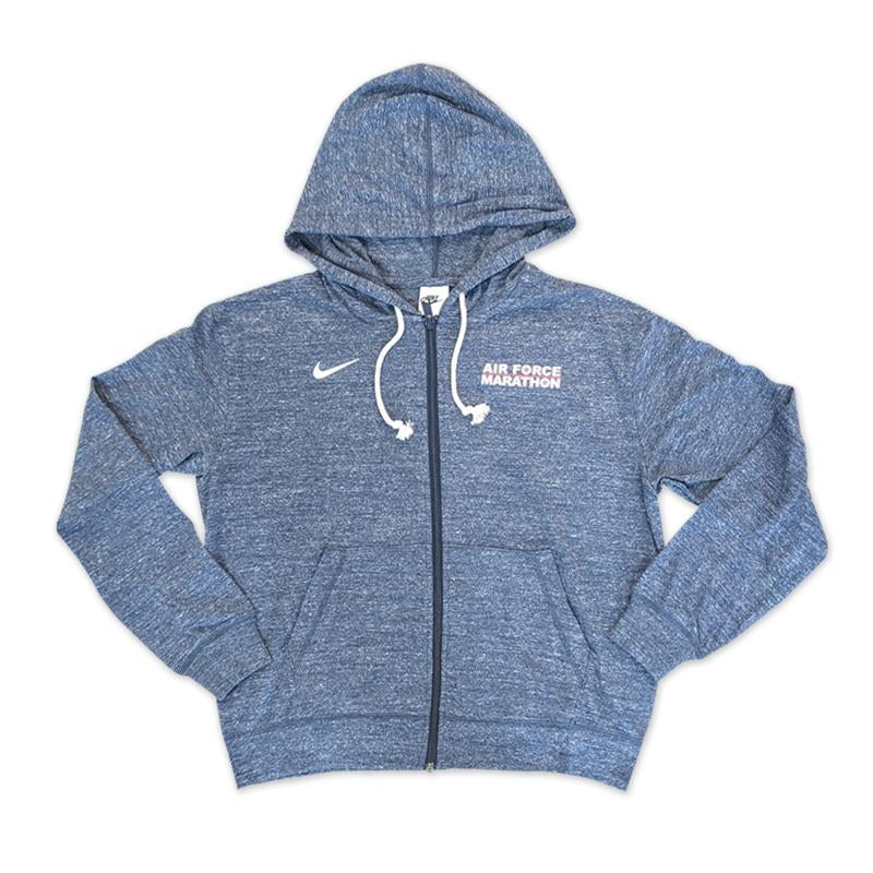 women's nike gym vintage zip up hoodie