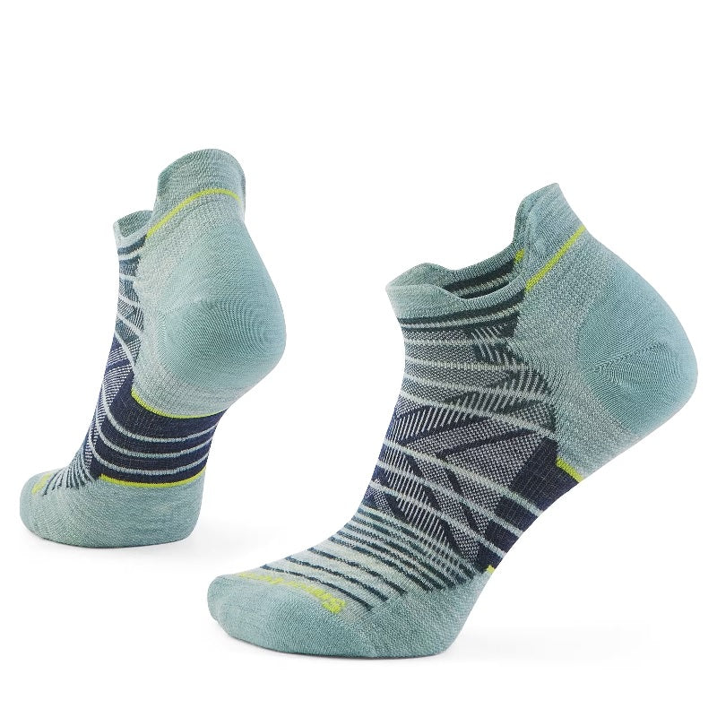 Women's Smartwool Run Zero Cushion Stripe Low Ankle Socks