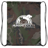 Furry Skurry Polyester Drawstring Bag