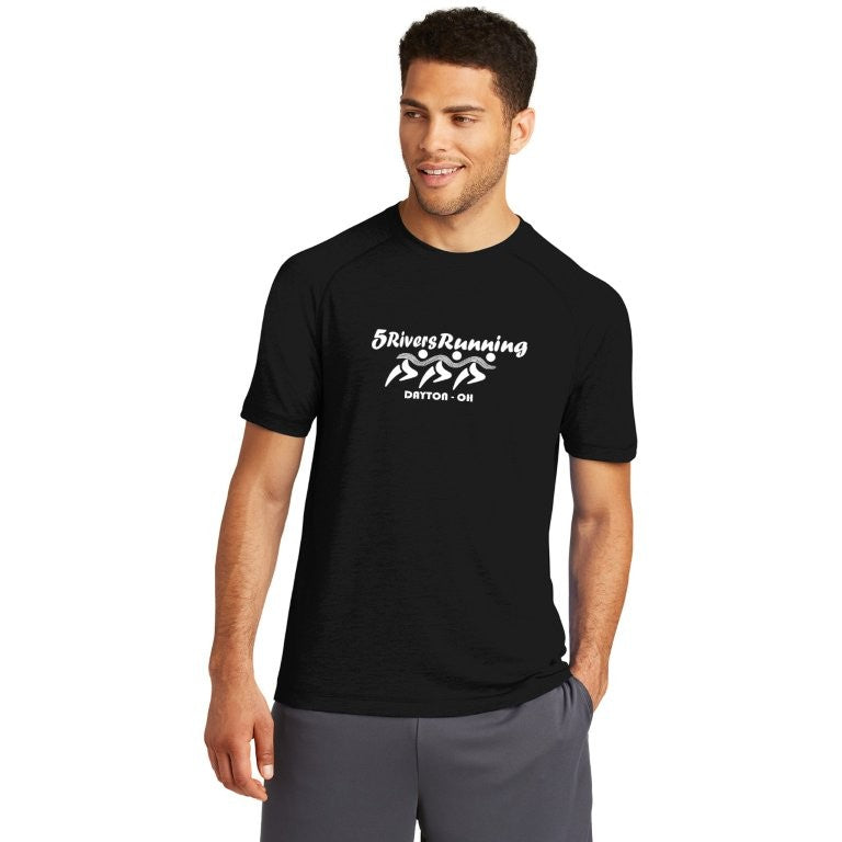 Men's 5 Rivers Tri-Blend Wicking Raglan Tee