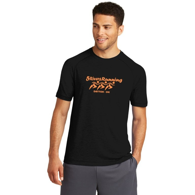 Men's 5 Rivers Tri-Blend Wicking Raglan Tee