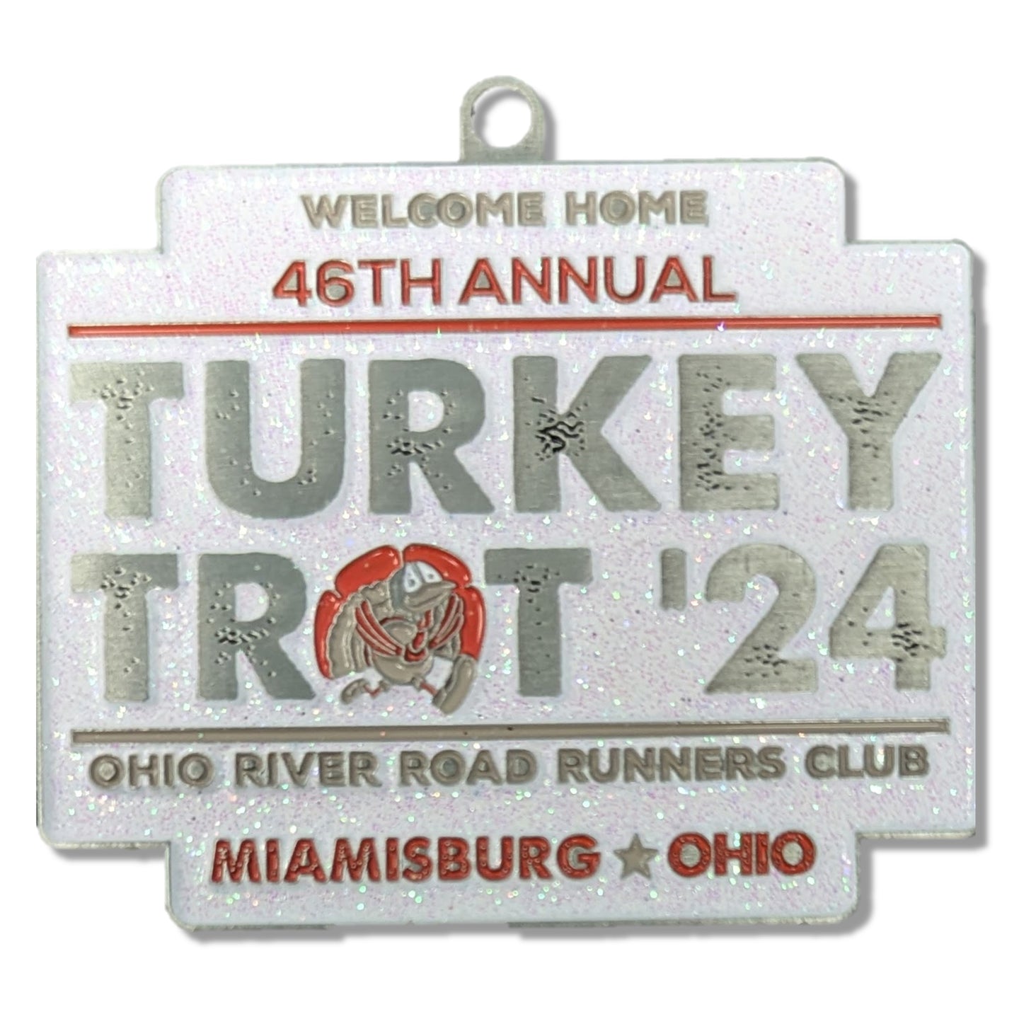Adorno del Trote del Pavo de Miamisburg de ORRRC 2024