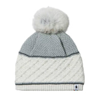 Smartwool Cable Knit Colorblock Pom Beanie