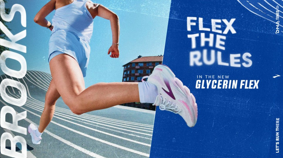 Debut: Brooks Glycerin Flex: Now Available at Runners Plus!