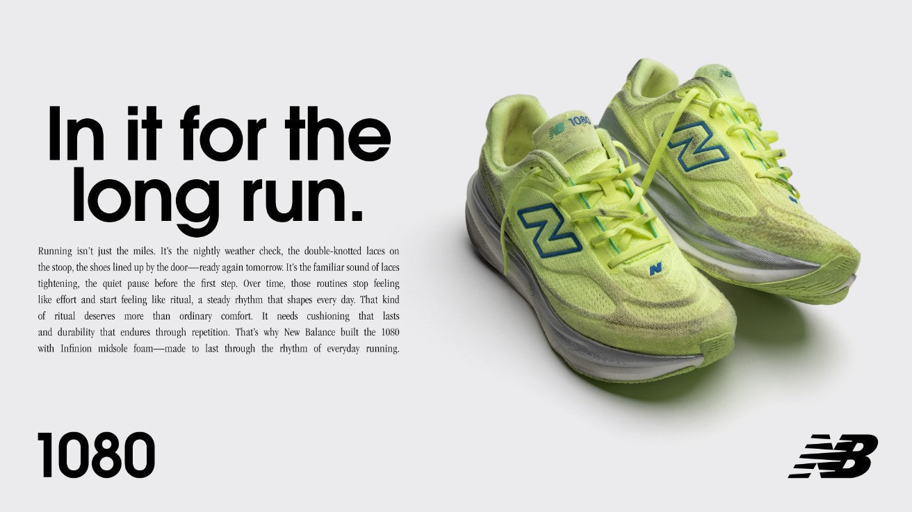 New Balance 1080v15: Now Available at Runners Plus!