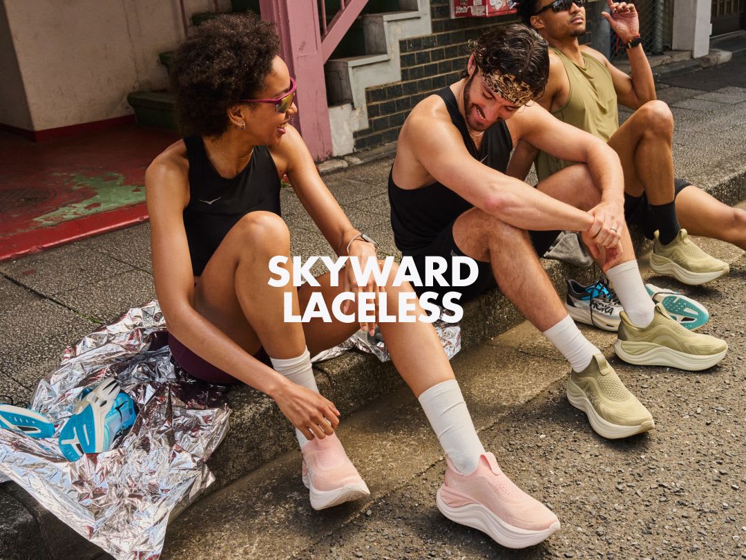 Brand New HOKA Skyward Laceless: Now Available at Runners Plus
