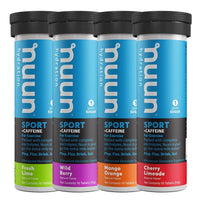 Tabletas Nuun Sport + Cafeína