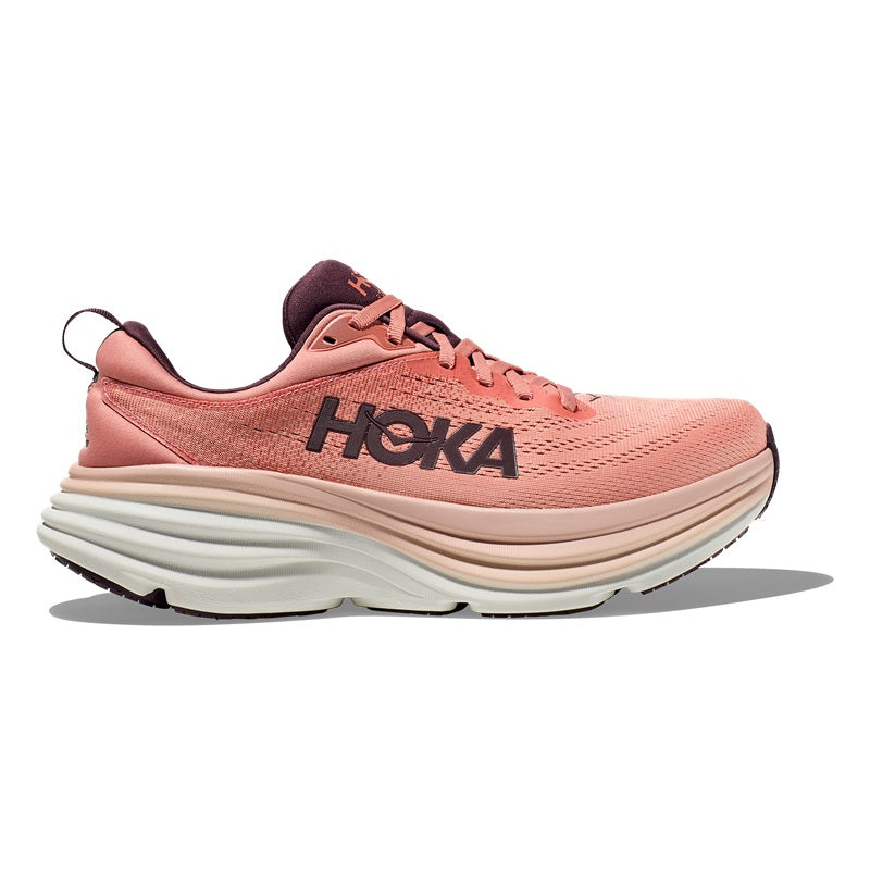 Hoka One One Bondi 8 Running Shoes Mens Size 11 Blue Pink Yellow 1123202 Hoka One One Bondi 8 White Blue Running Shoes Sneakers  main image 4