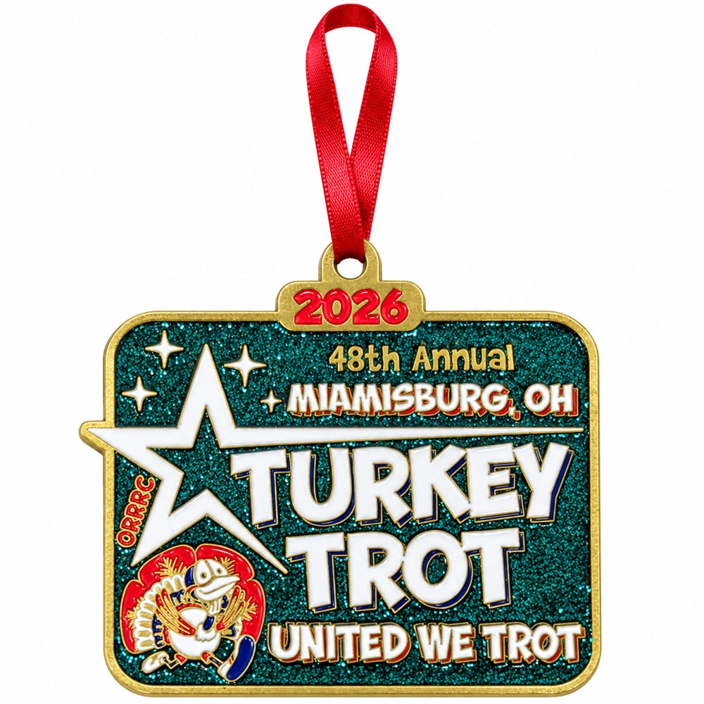 2026 ORRRC Miamisburg Turkey Trot Ornament