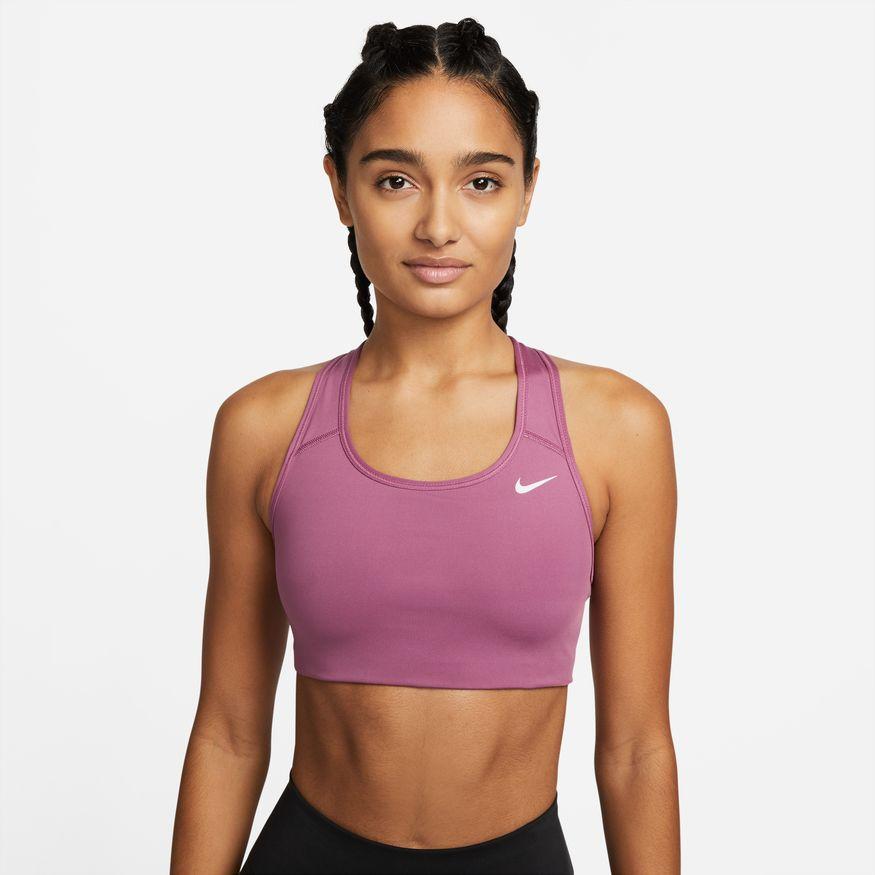 Sujetador deportivo Nike Swoosh para mujer