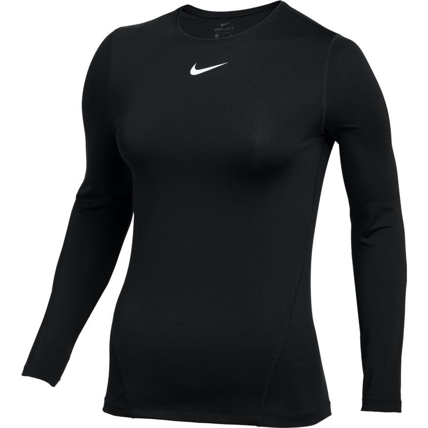 Camiseta de manga larga W Pro Top de malla integral