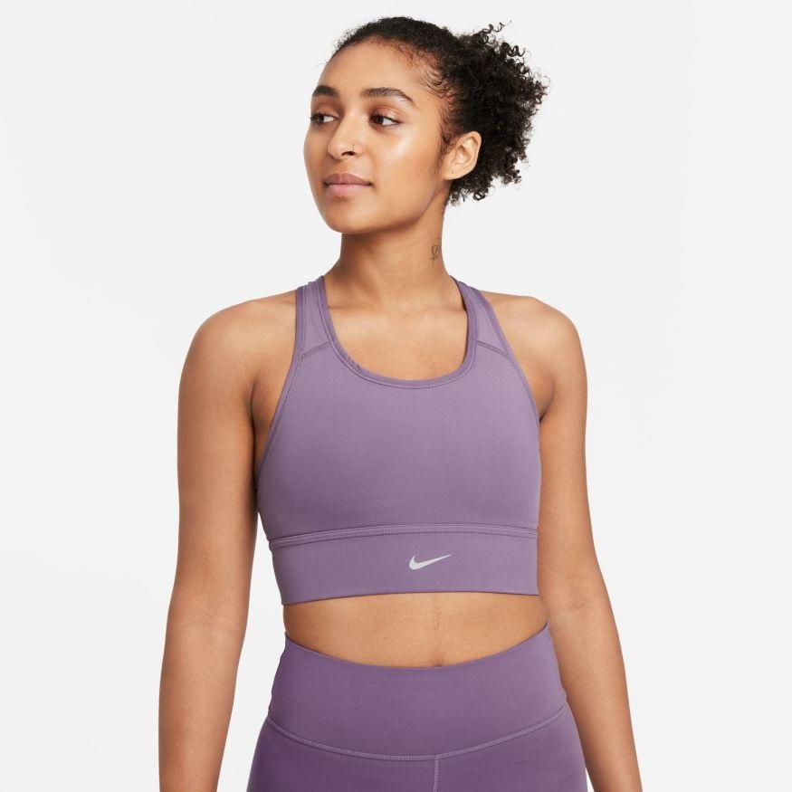 Sujetador Nike Pro Swoosh de corte largo para mujer