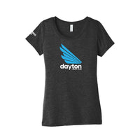 Camiseta de manga corta DTC Tri-Blend para mujer