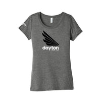 Camiseta de manga corta DTC Tri-Blend para mujer