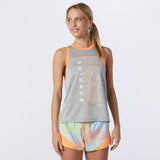 Camiseta de tirantes estampada Fast Flight de New Balance para mujer