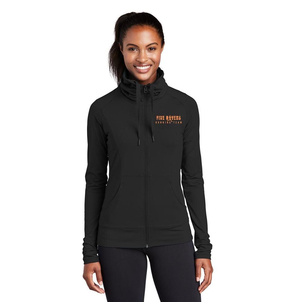 Chaqueta elástica con cremallera completa 5Rivers para mujer