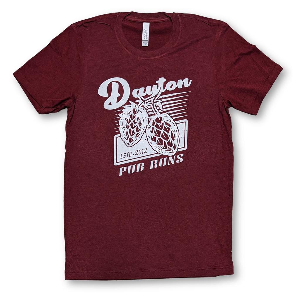 Camiseta unisex de manga corta Dayton Pub Run Tri-Blend