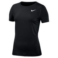 Camiseta de malla de manga corta Nike Pro para mujer