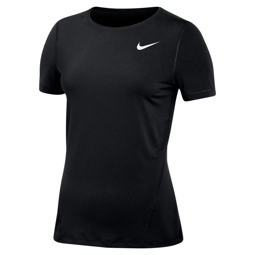 Camiseta de malla de manga corta Nike Pro para mujer