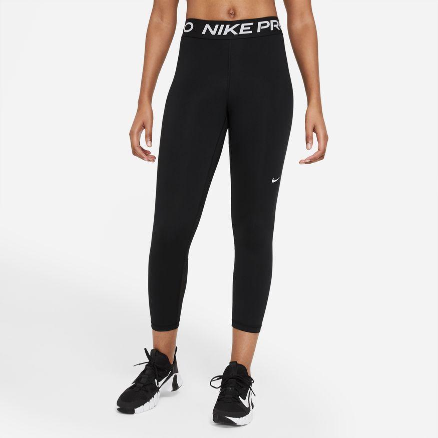 Leggings Nike Pro 365 de tiro medio con paneles de malla para mujer
