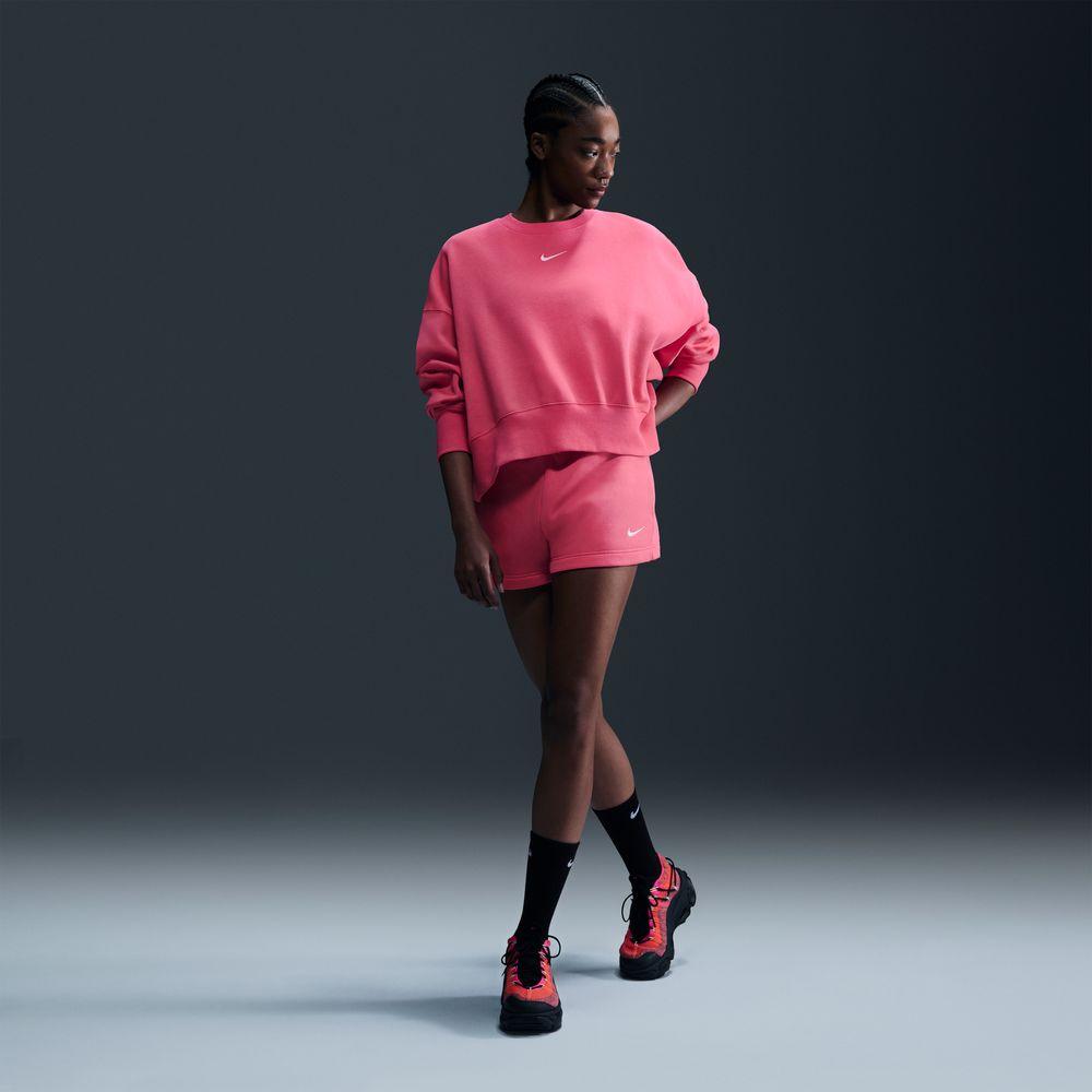 Sudadera de cuello redondo de polar Nike Sportswear Phoenix para mujer