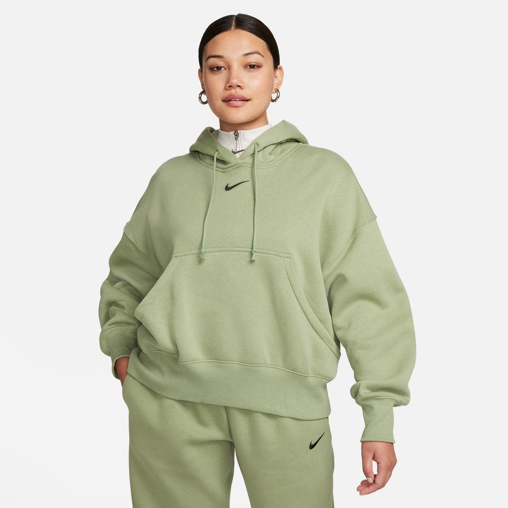 nike hoodie women green