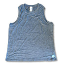 Camiseta de tirantes de rendimiento con cuello alto para mujer Runners Plus