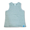 Camiseta de tirantes de rendimiento con cuello alto para mujer Runners Plus