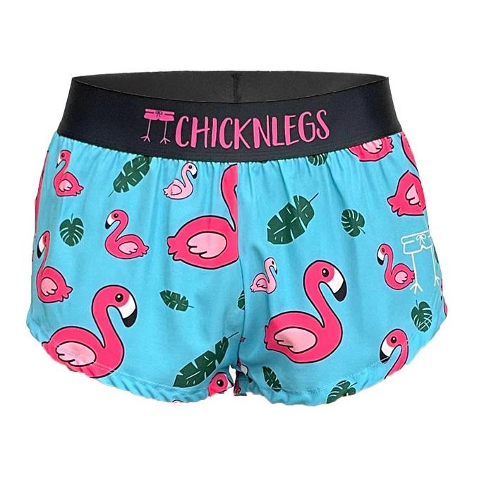 Pantalones cortos ChicknLegs de 1,5" con abertura para mujer