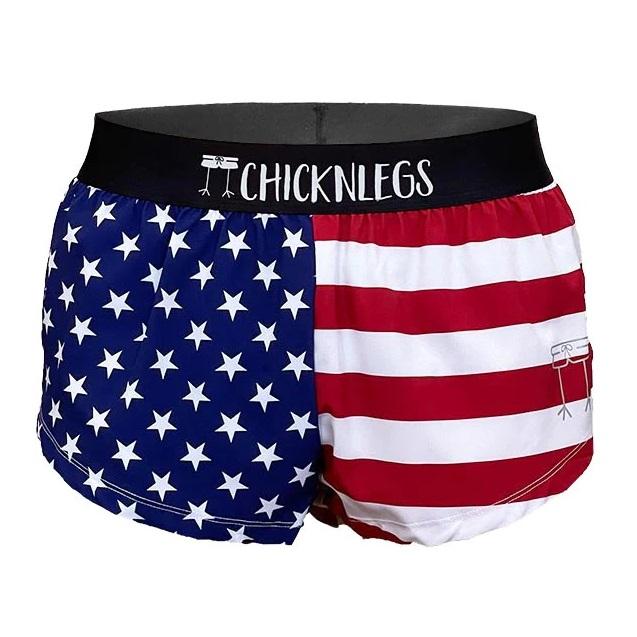 Pantalones cortos ChicknLegs de 1,5" con abertura para mujer