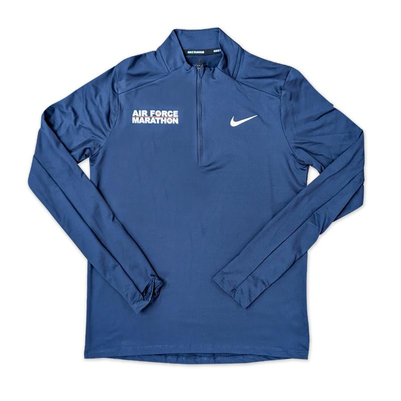 Women's Nike Element Half-Zip Air Force Marathon