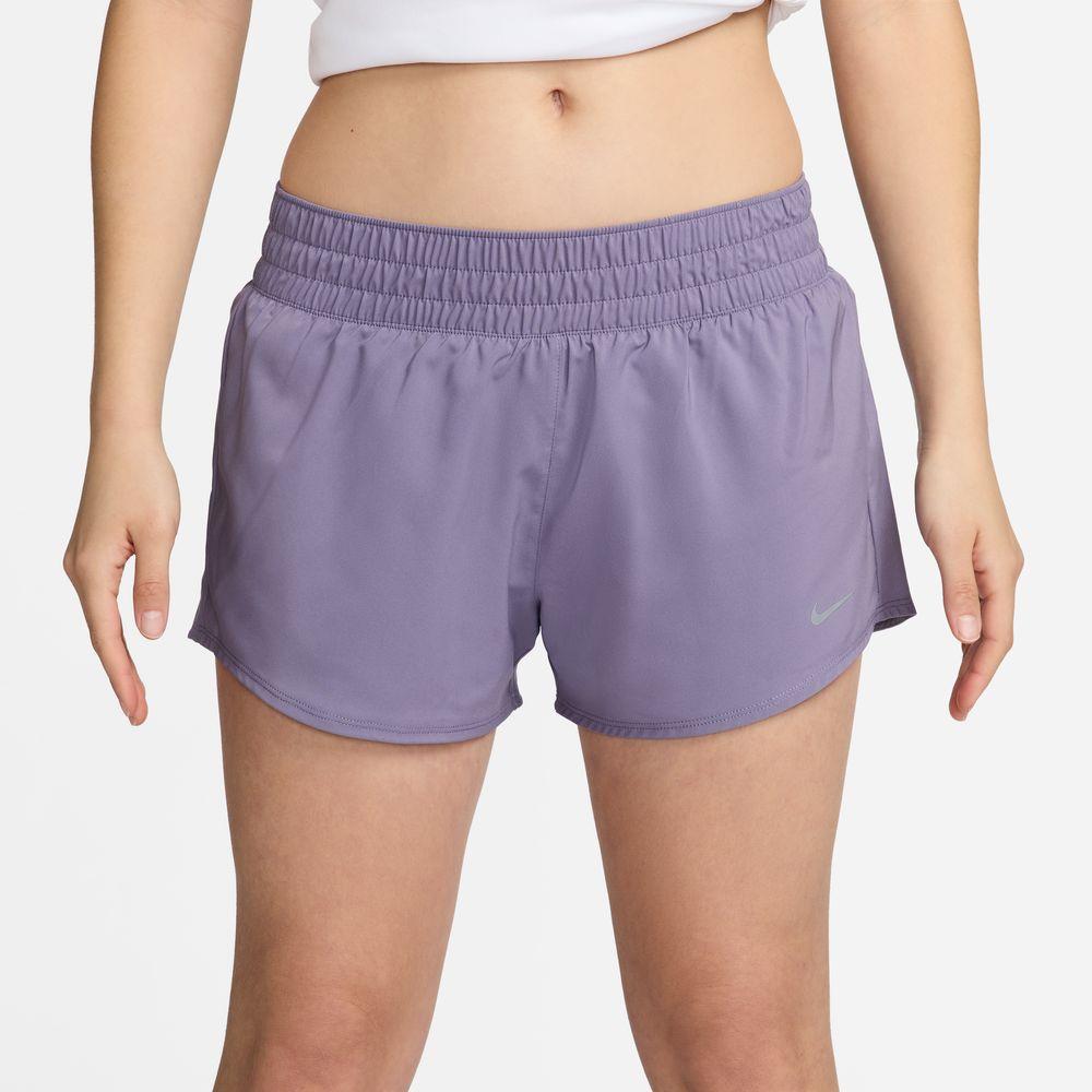 Pantalones cortos Nike One de tiro medio de 7,6 cm para mujer