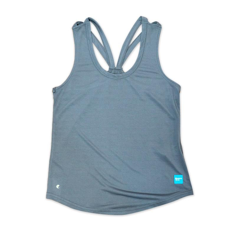Camiseta sin mangas con tirantes EcoTech Runners Plus para mujer