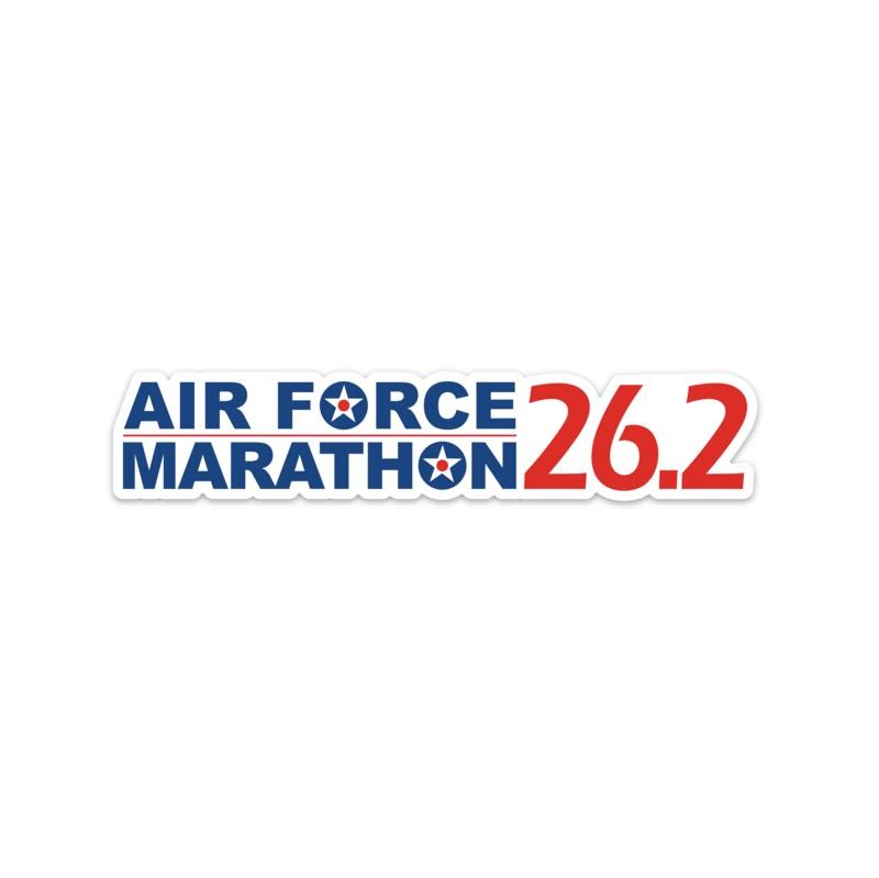 Pegatinas medianas Maratón de la Fuerza Aérea