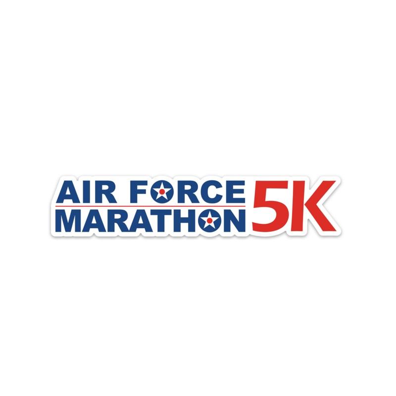 Pegatinas medianas Maratón de la Fuerza Aérea