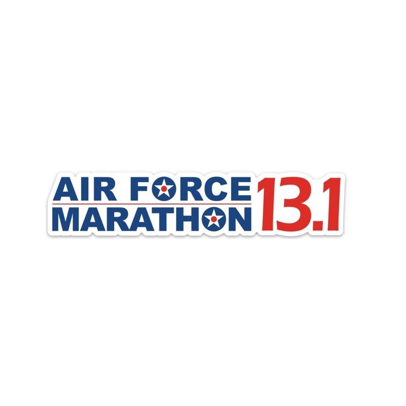 Pegatinas medianas Maratón de la Fuerza Aérea
