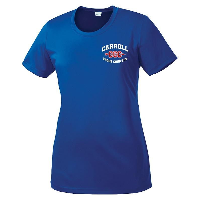Camiseta técnica de competición Carroll XC de manga corta para mujer