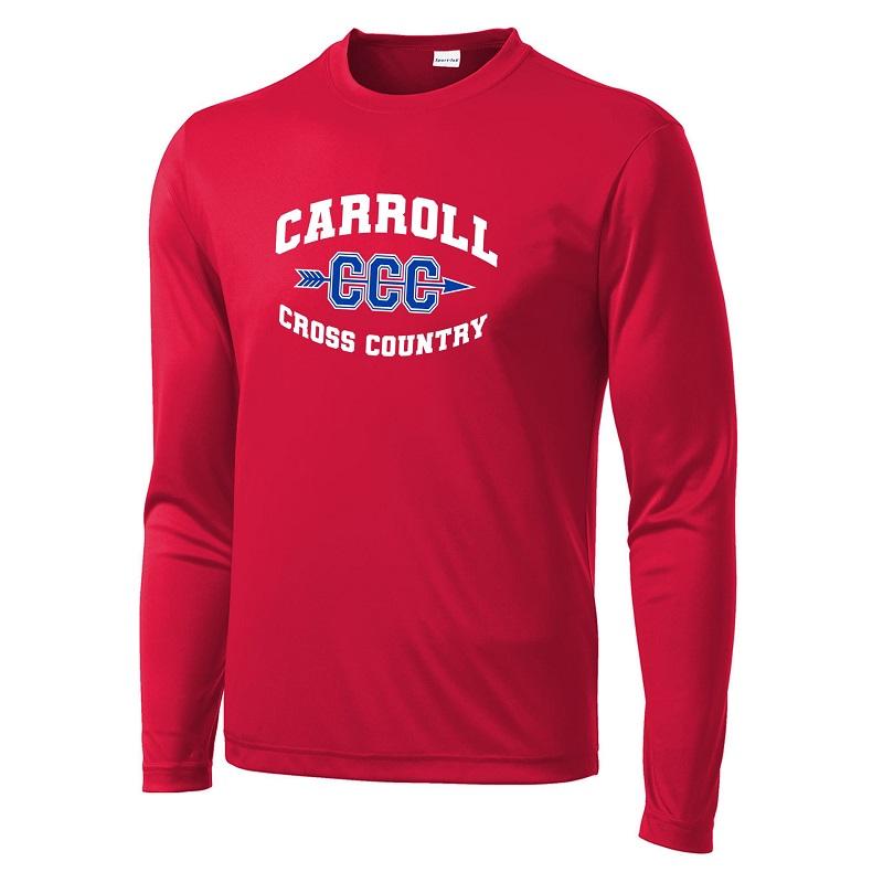 Camiseta técnica de manga larga Carroll XC Competitor para hombre