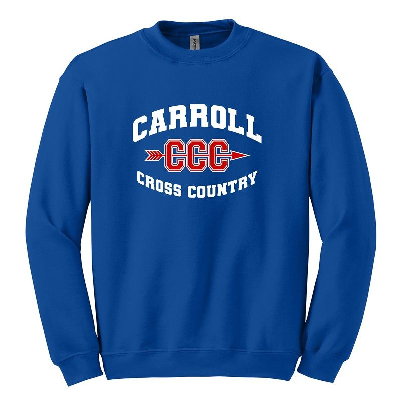 Sudadera de cuello redondo de mezcla pesada Carroll XC para hombre