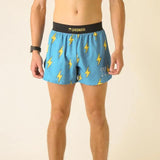 Pantalones cortos de running ChicknLegs de 4" con abertura para hombre