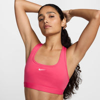 Sujetador deportivo Nike Swoosh Light Support sin relleno para mujer