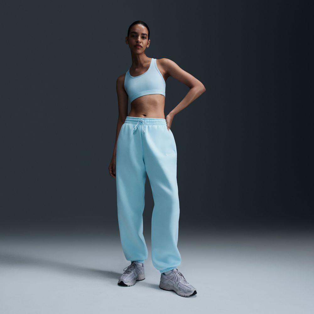 Sujetador deportivo acolchado de sujeción media Nike Swoosh para mujer