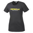 Malla de manga corta para competición de XC de Centerville para mujer