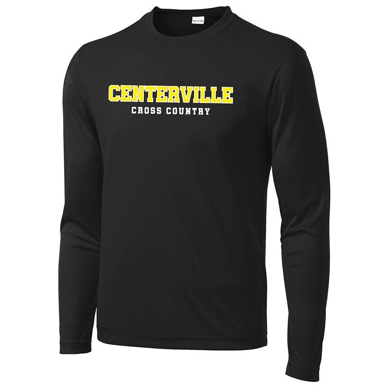 Malla de manga larga para competición de XC de Centerville para hombre