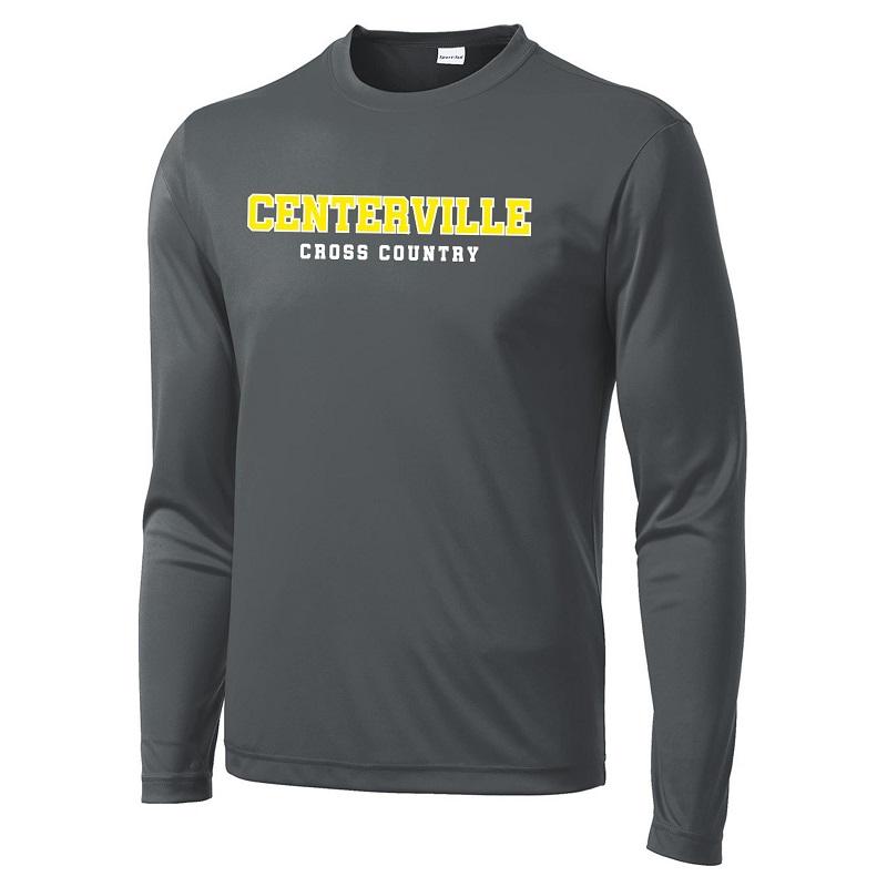 Malla de manga larga para competición de XC de Centerville para hombre