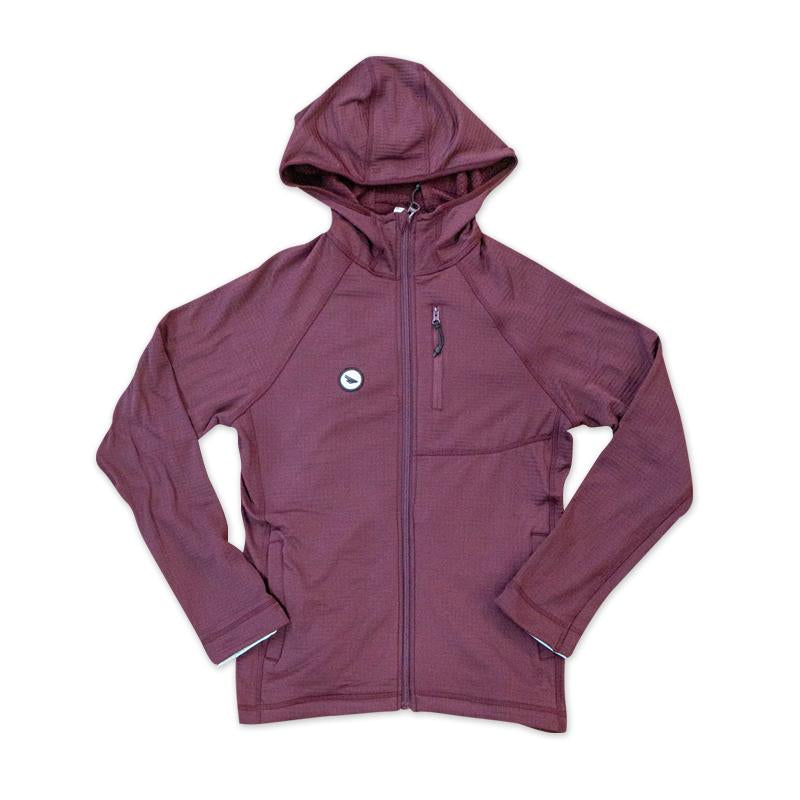 Chaqueta con capucha y diseño de gofre para mujer Runners Plus