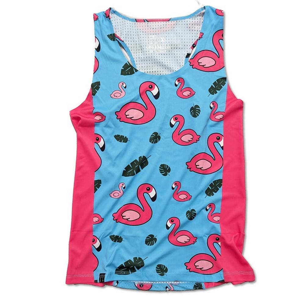 Camiseta de tirantes de rendimiento ChicknLegs para mujer